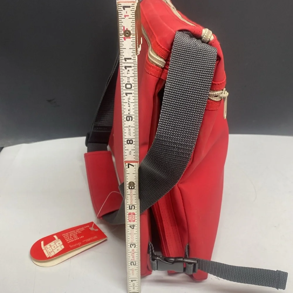 Version Red Reversible Laptop Bag